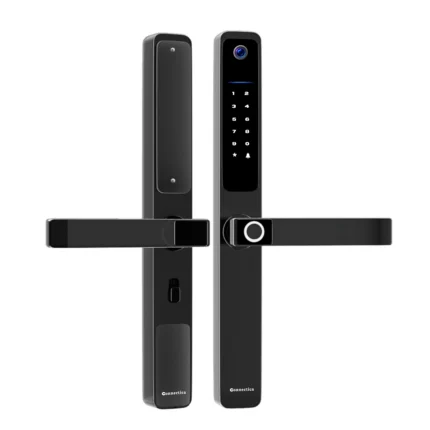 TUYA WIFI APP Fingerprint Biometric Intelligent Door Handle Lock