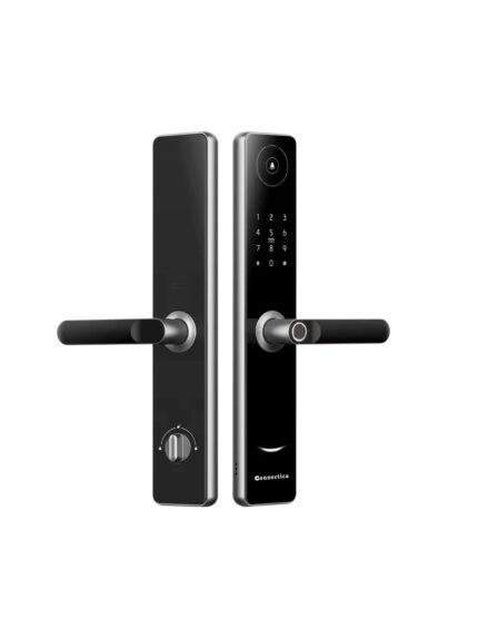 Fingerprint smart lock with door bell Grey